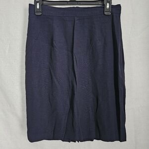 Elegant Navy Blue Women's Skirt